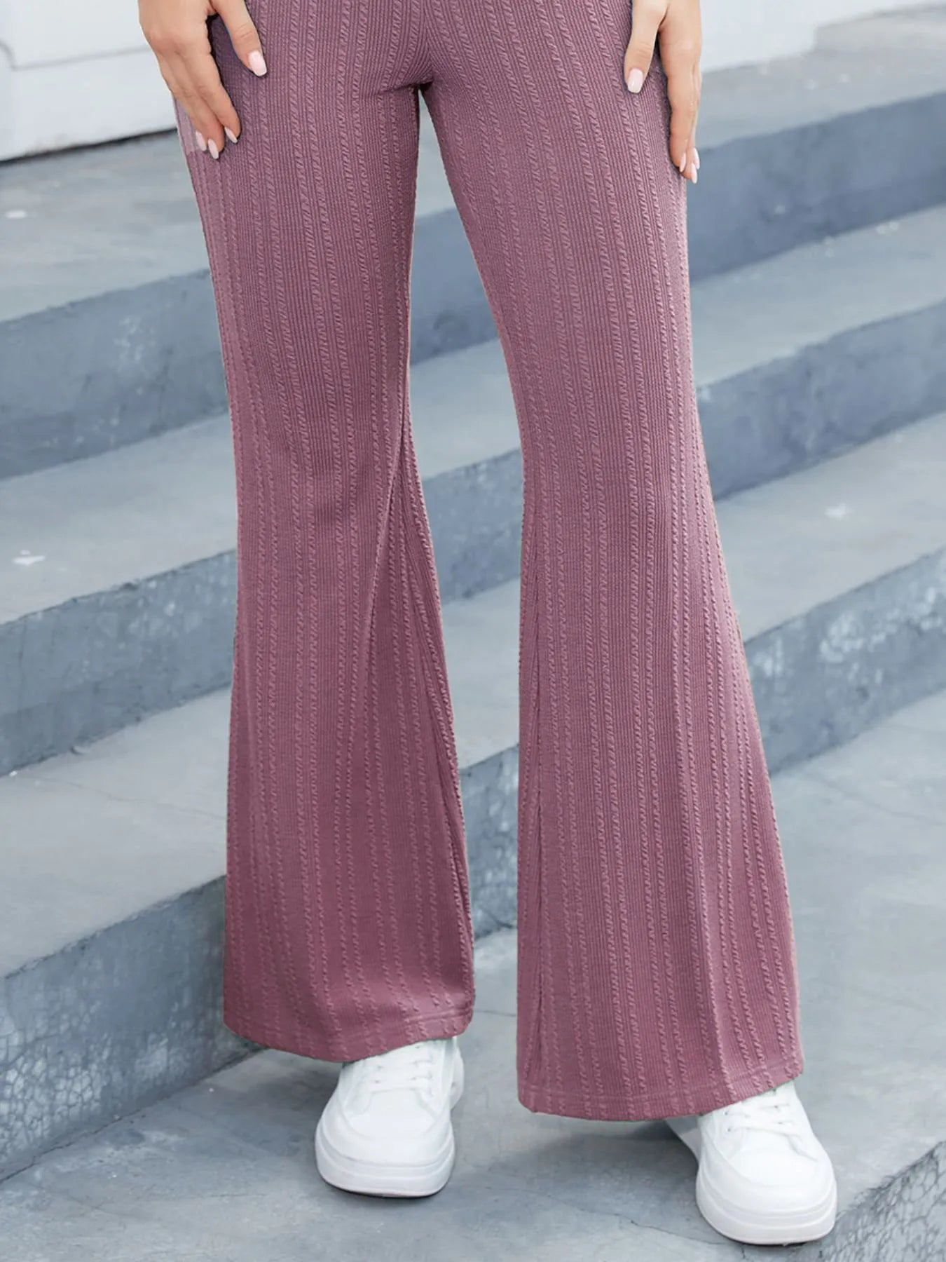 High-Waisted Flare Pants
