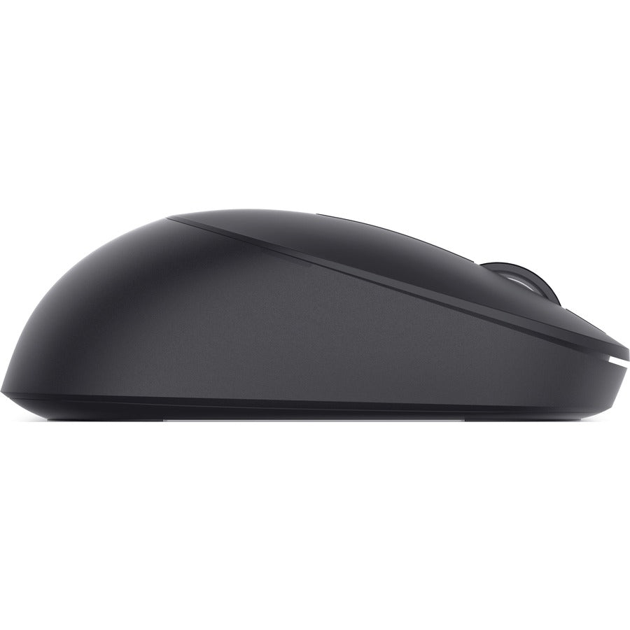 Another side view of the Dell MS300 Wireless Mouse, emphasizing its elegant ergonomic contours for improved comfort during extended use.