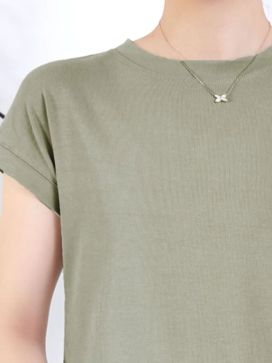Round Neck Short Sleeve T-Shirt