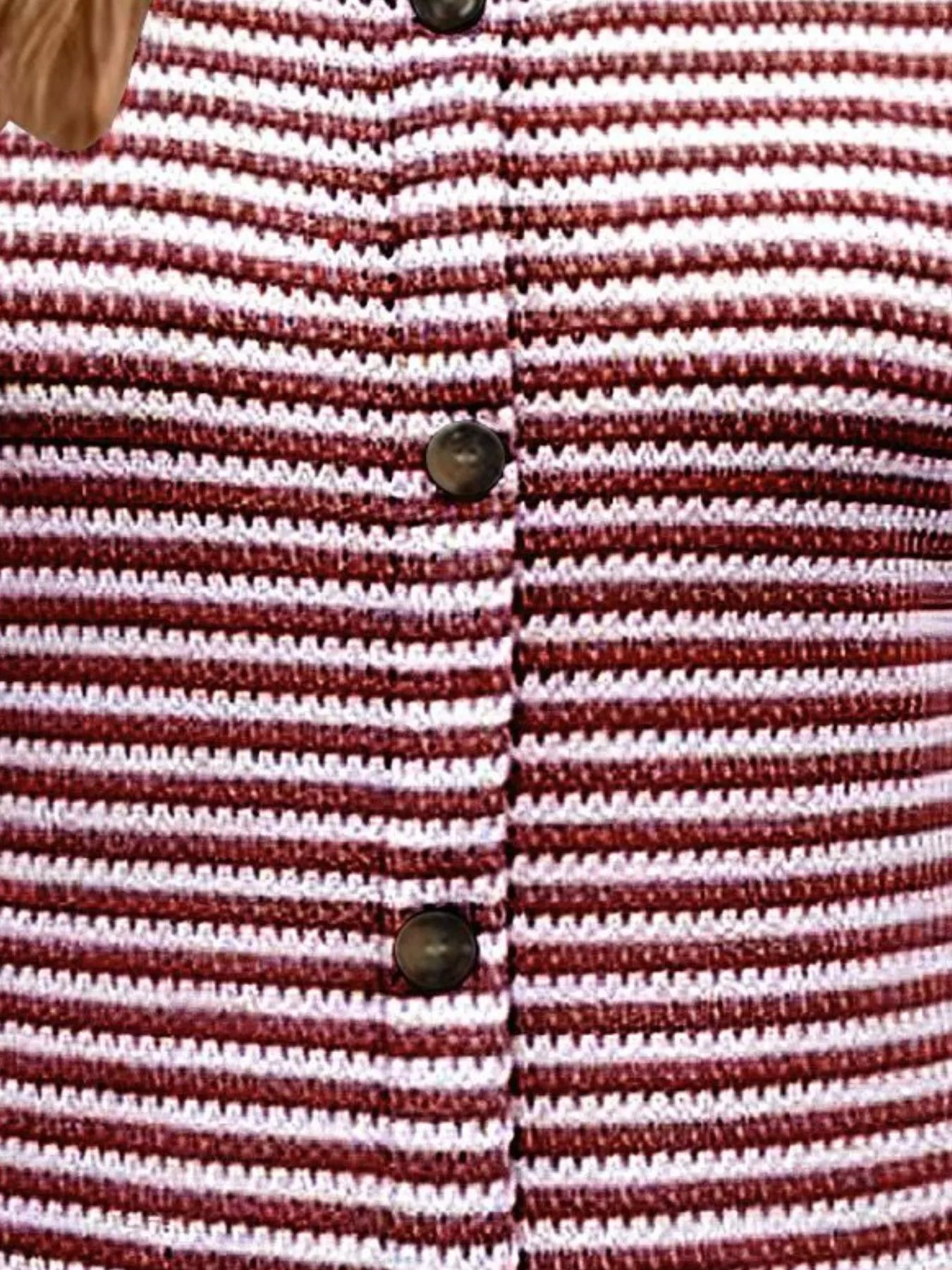 Striped Round Neck Tank Top