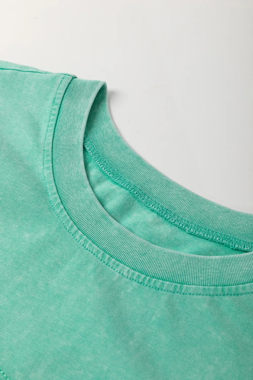 Round Neck Short Sleeve Tee Dress