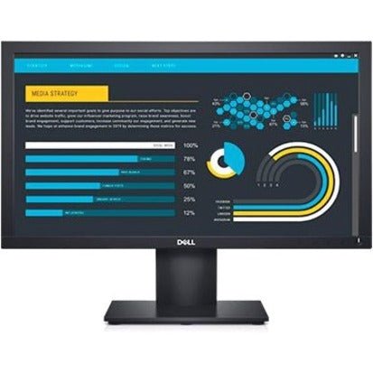 Dell E2020H 20" LCD Monitor - 1600x900 Resolution, 250 Nit Brightness, LED Backlight, 19.5" Viewable - Store 42