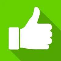 Thumbs up icon representing positive employee engagement and leadership skills from the book 'Developing Good Employee Relations: Effective Leadership Skills for Engaged Teams and Strong Culture' by My Store.