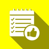 Illustration of a checklist with a thumbs up, symbolizing achievement and compliance, related to the OSHA Introduction Safety Course by Transform 42, focused on workplace accident prevention.