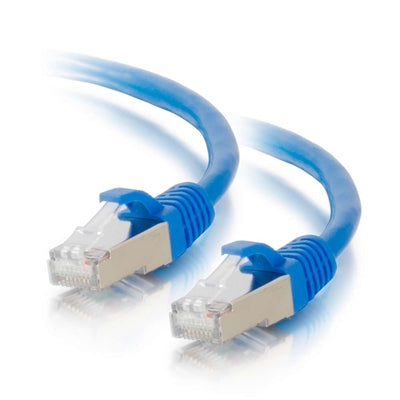 15FT Cat6 Snagless STP Ethernet Cable - High-Quality Blue Network Cable for Fast Connectivity