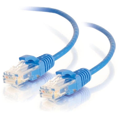 3FT CAT6 UTP Ethernet Cable - 28AWG High-Speed Blue Network Cable for Fast Connectivity