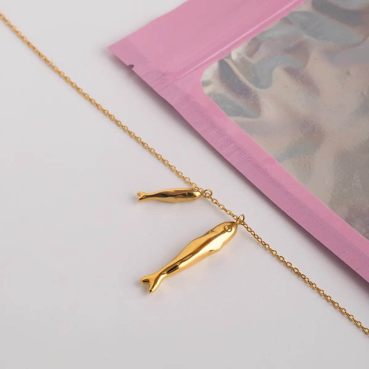 Elegant 18K Gold-Plated Minimalist Pendant Necklace for Modern Sophistication - Store 42