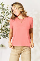 Basic Bae Bamboo Full Size Round Neck Short Sleeve T-Shirt Plus Size