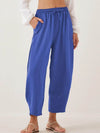 Full Size Drawstring Cropped Jogger Pants Plus Size - Store 42