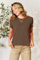 Basic Bae Full Size Round Neck Short Sleeve T-Shirt Plus Size