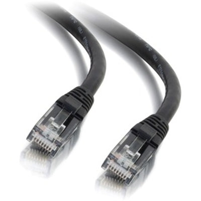 2FT Black CAT6 Snagless UTP Ethernet Network Cable for Reliable Connectivity