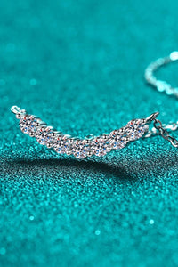 1.4 Carat Moissanite Necklace in 925 Sterling Silver with Certificate of Authenticity - Store 42