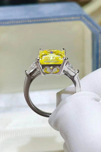 5 Carat Moissanite Ring in 925 Sterling Silver with Certificate and Matching Box - Store 42