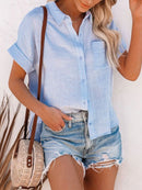 Button Down Short Sleeve Shirt