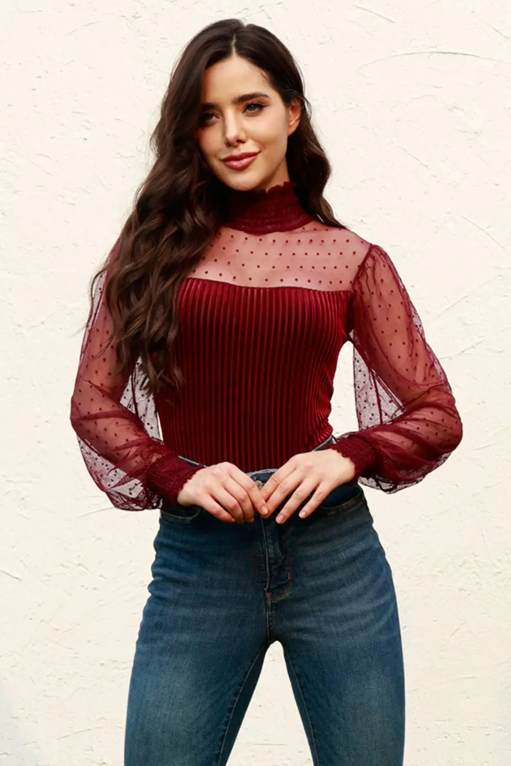 Burgundy / S