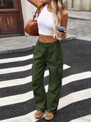 Wide Leg Cargo Jeans