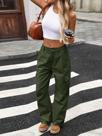 Wide Leg Cargo Jeans