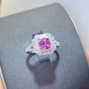 1 Carat Moissanite Zircon 925 Sterling Silver Ring - Store 42