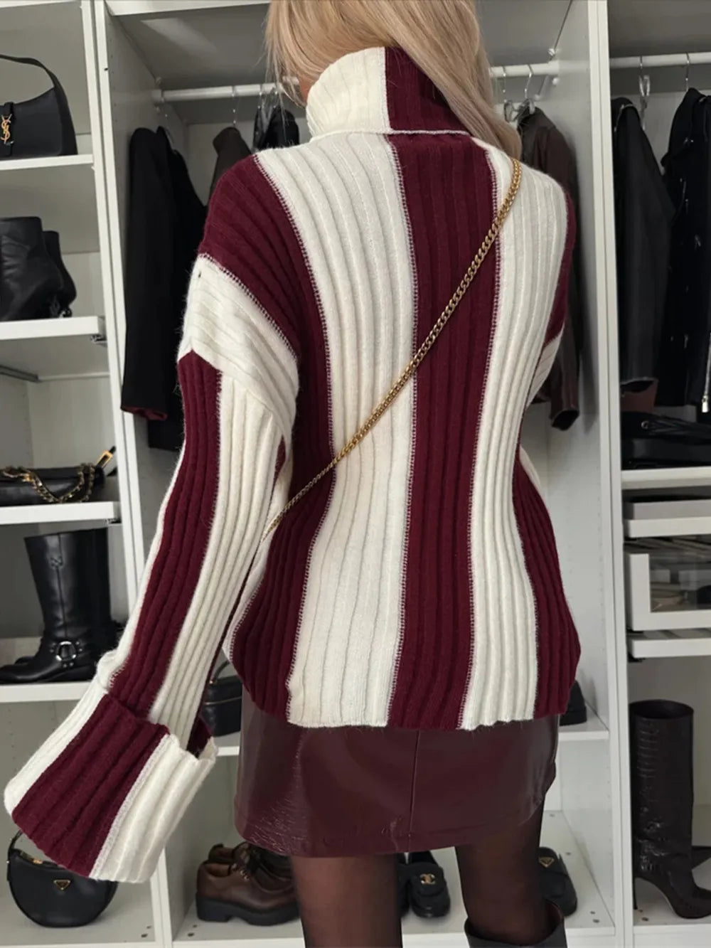 Burgundy / S