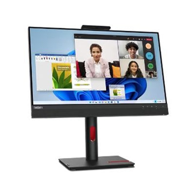 Lenovo 24" FHD Touchscreen Monitor with Built-In Camera & Speakers for Effortless Collaboration