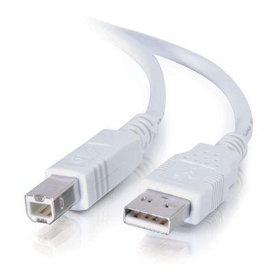 6Ft USB 2.0 A to B Cable - High-Speed Connection, Durable Design for Reliable Data Transfer