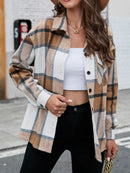 Plaid Button Up Long Sleeve Shirt