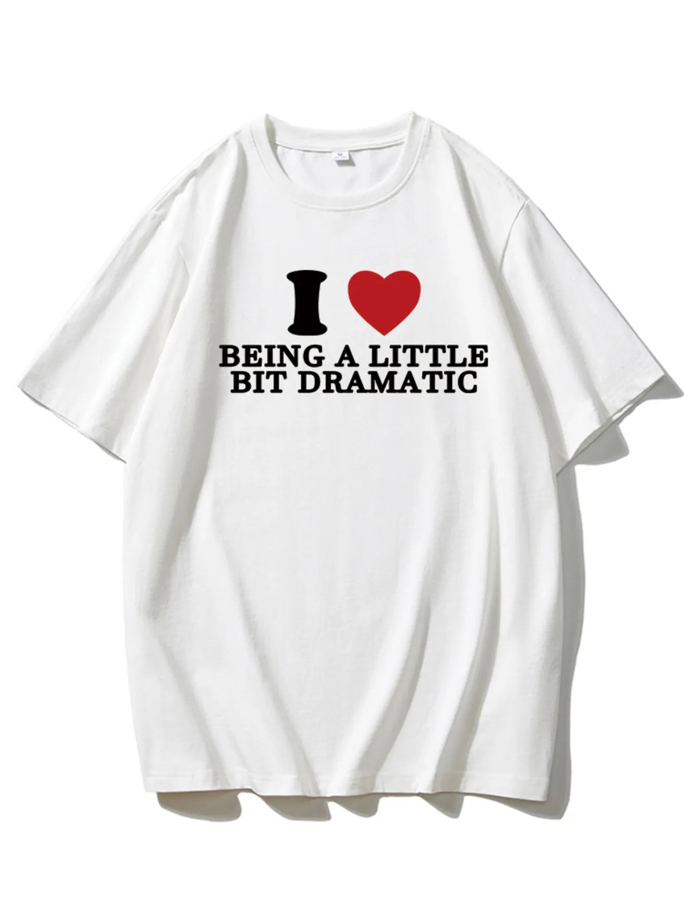 Plus Size Letter Graphic Round Neck Short Sleeve T-Shirt