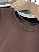 Slightly Stretchy 100% Polyester Crew Neck Short Sleeve T-Shirt for Everyday Comfort - Store 42
