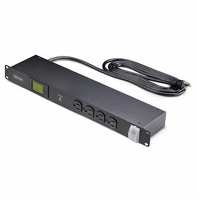 Startech 16 Outlet Rack Mount PDU - 1U Metered Power Distribution Unit with Backlit LCD Monitoring