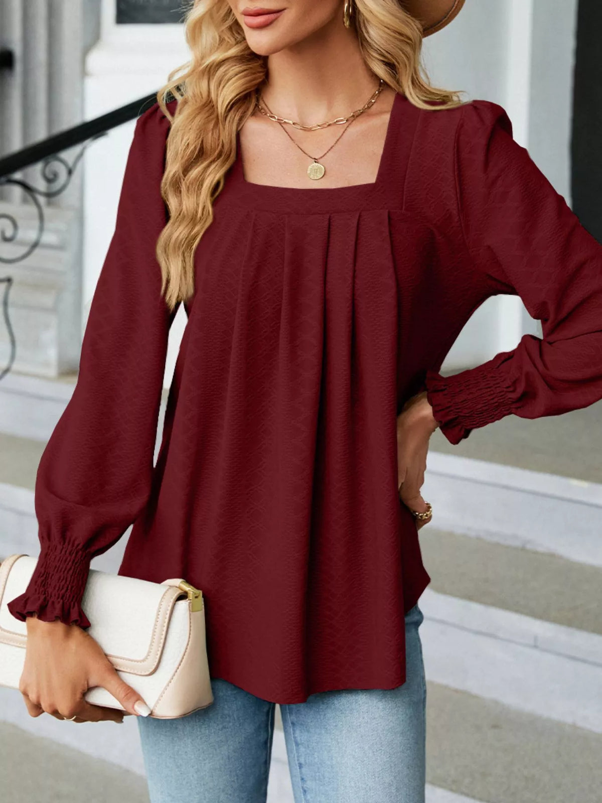 Burgundy / S