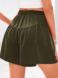 Full Size Casual Drawstring High Waist Relaxed Shorts Plus Size - Store 42