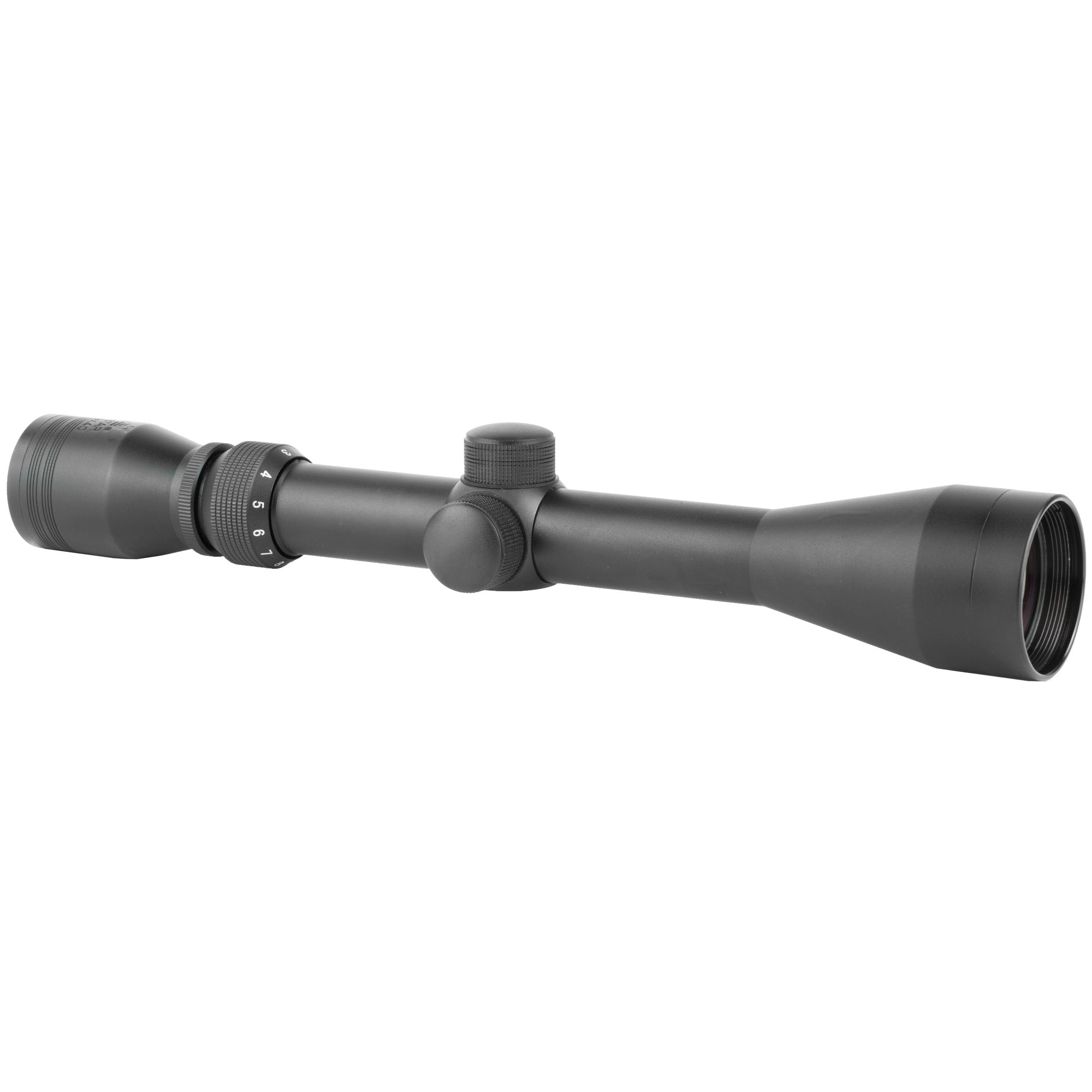 NcSTAR 3-9X40 P4 Sniper Scope with Multi-Coated Lens and Weaver Rings - Aluminum Built