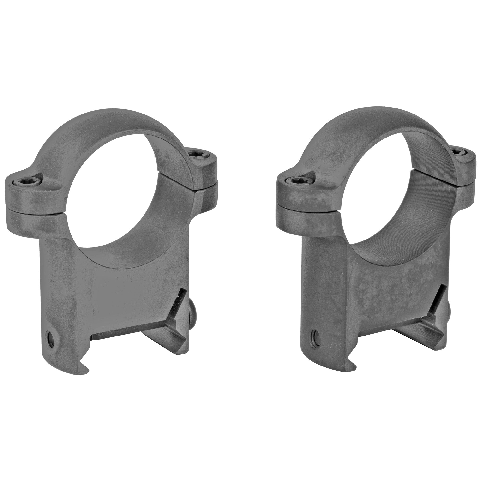 Burris High 1" Zee Rings Matte - Solid Steel Weaver-Style Rings for Ultimate Accuracy and Strength