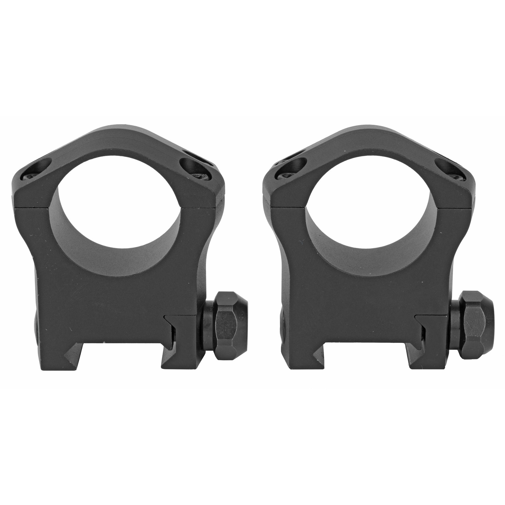 Warne Mountain Tech 30mm Hi Matte Scope Mounts - Lightweight Precision for Ideal Hunting