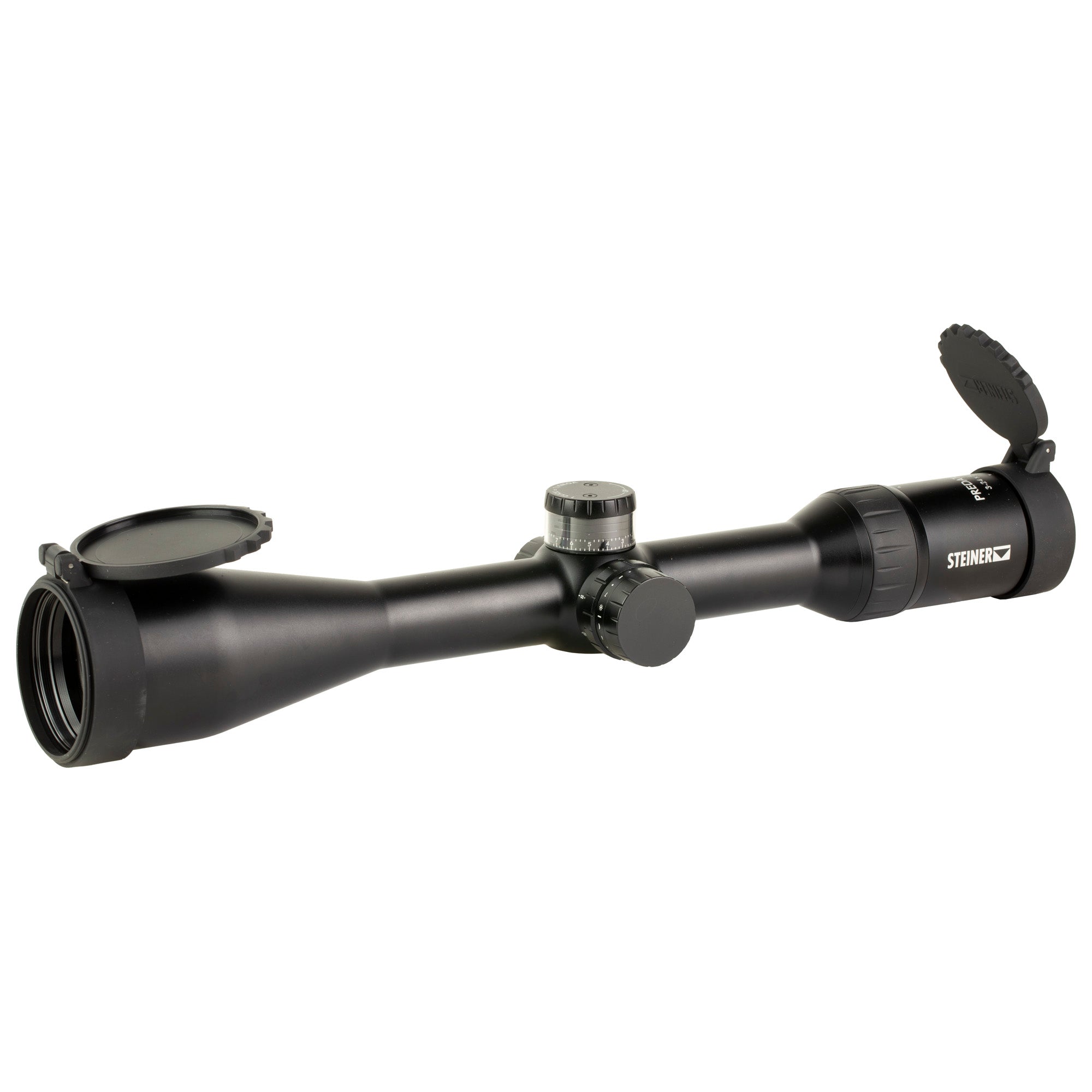 Steiner Predator 8 3-24X50mm SFP Scope - Customizable Turret, High-Contrast Glass, Illuminated Reticle