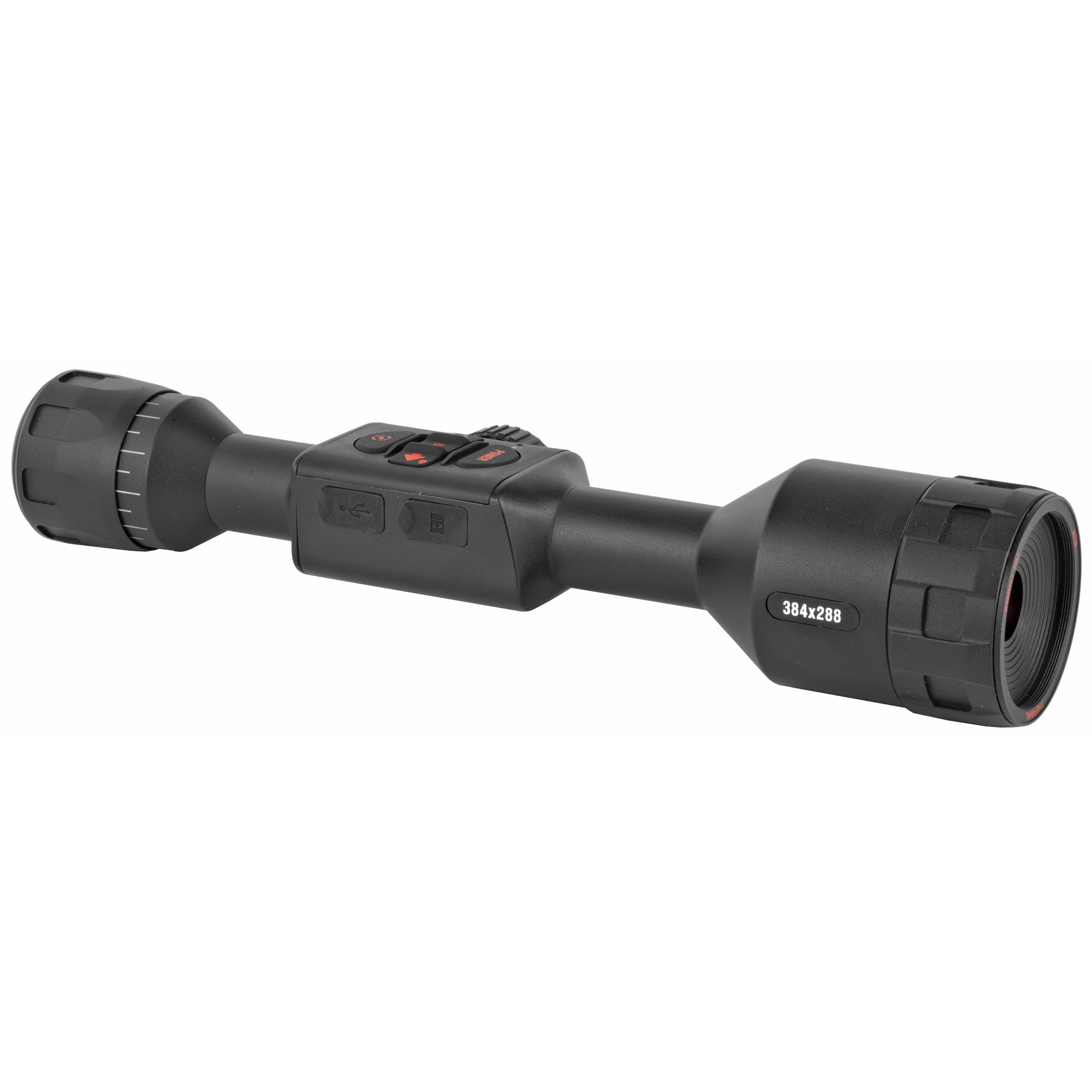 ATN ThOR 4 HD Thermal Scope 1.25-5X 384x288 with Spin Zoom, Recoil Activated Video, Dual Core Processors