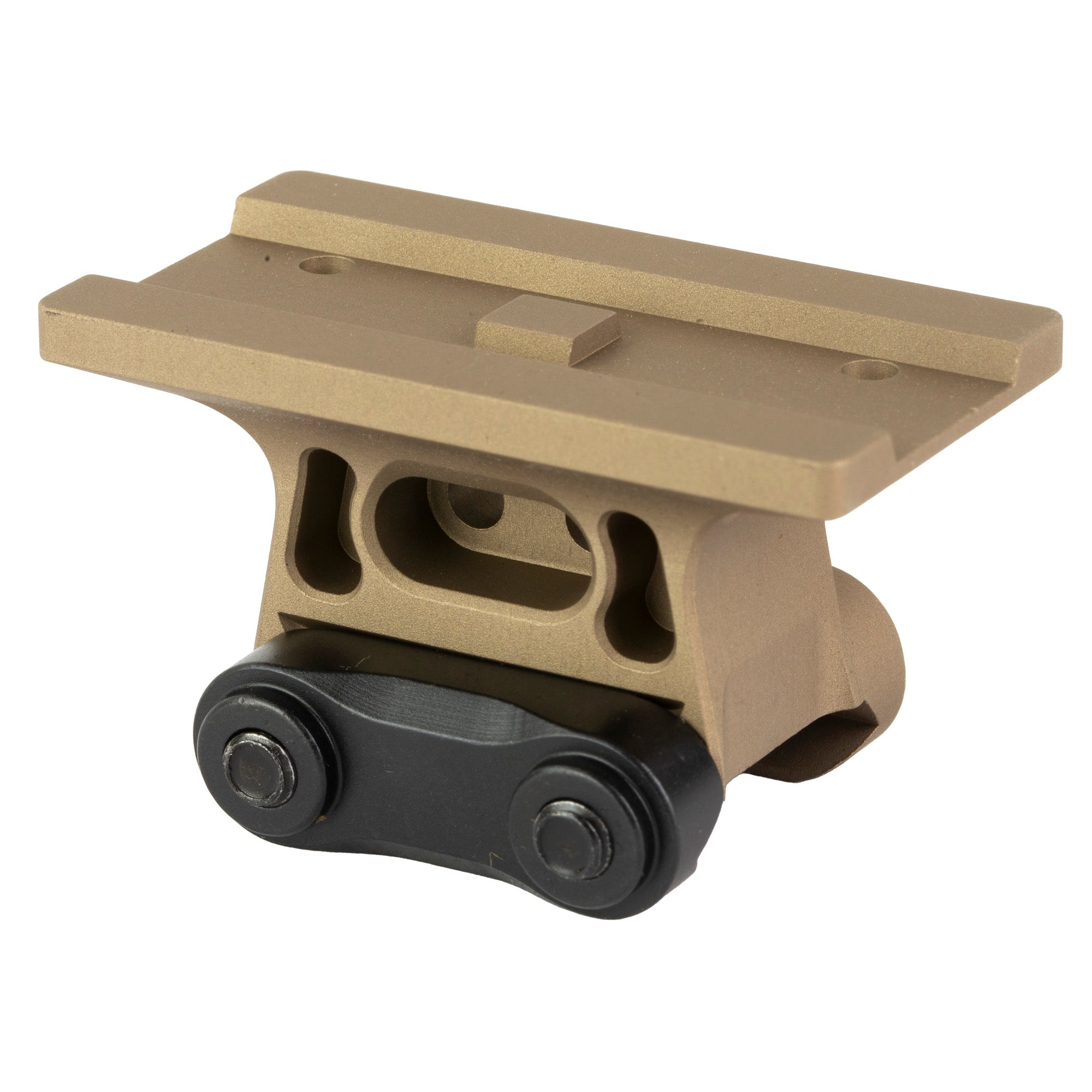 Badger Ordnance C1 T2 Mount, 1.43" Height, 7075 T6 Aluminum, Mil-Spec Anodized, Tan Finish