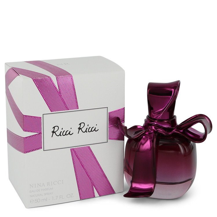 Nina Ricci Floral Eau De Parfum Spray 1.7 Oz – Chic Feminine Fragrance with Rhubarb & Rose