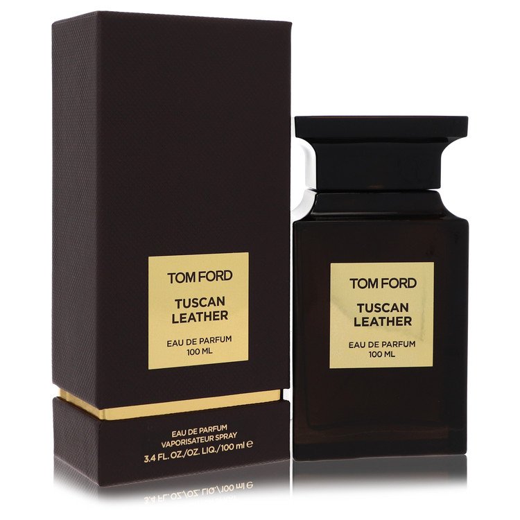 Tom Ford Tuscan Leather Eau De Parfum Spray 3.4 Oz - Unisex Scent with Rich Leather Notes