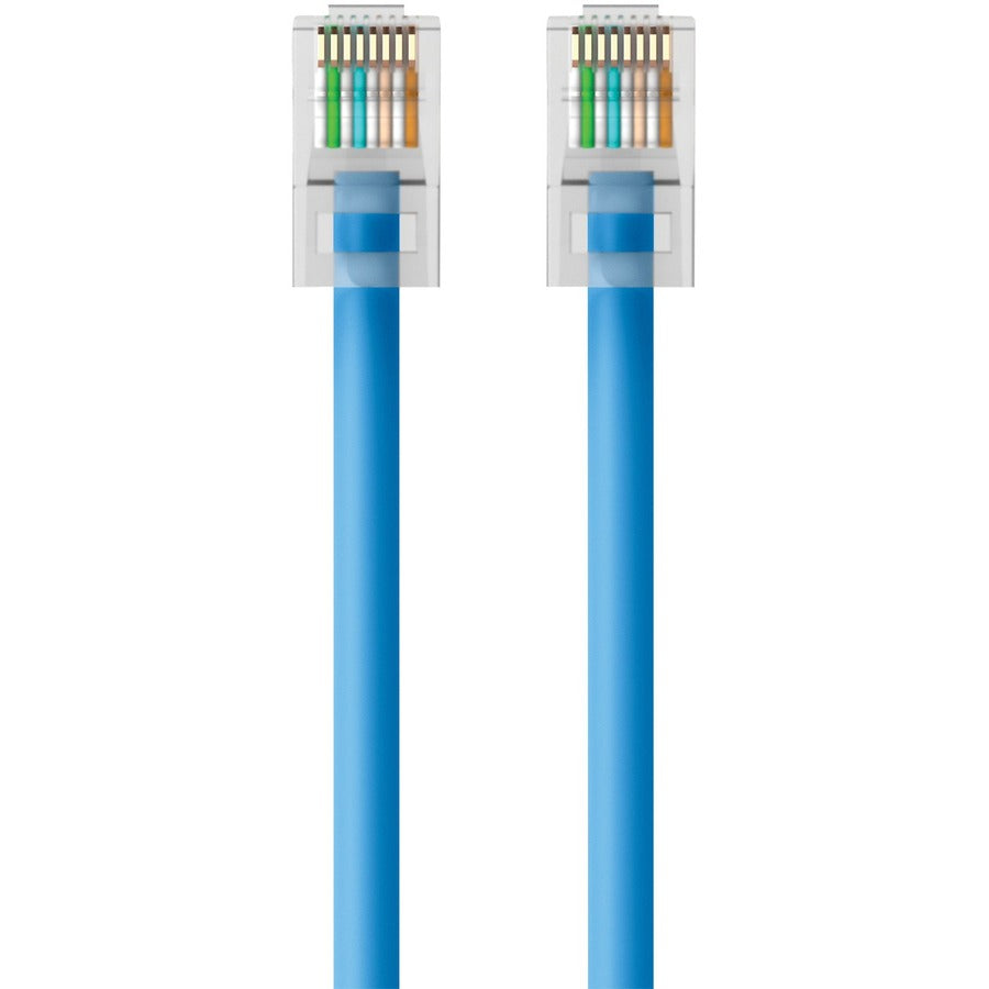 Belkin CAT6 Ethernet Patch Cable 7ft - Gold-Plated RJ45 Connectors, Snagless Design, 1Gbps Speed