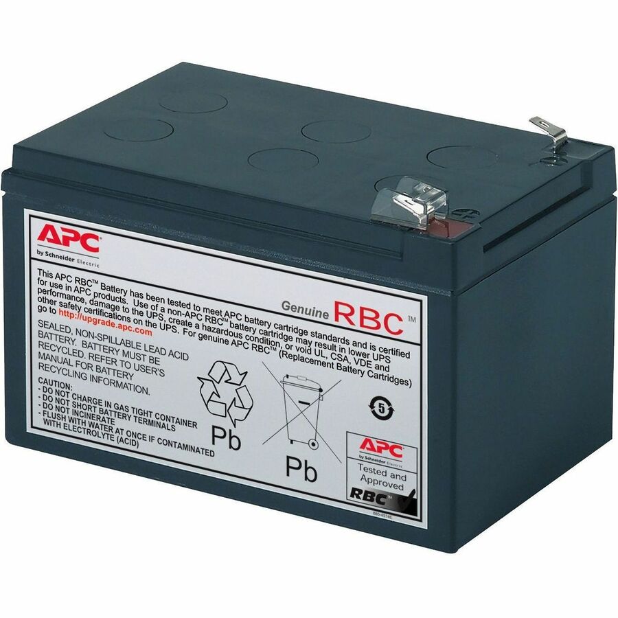 APC RBC4 Replacement Battery Cartridge for UPS - Reliable 12V Lead-Acid Power Solution