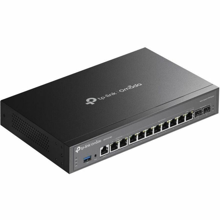 TP-Link Omada Multi-Gigabit VPN Router - 10 Ports, 2.5G Ethernet, Rack-Mountable Performance