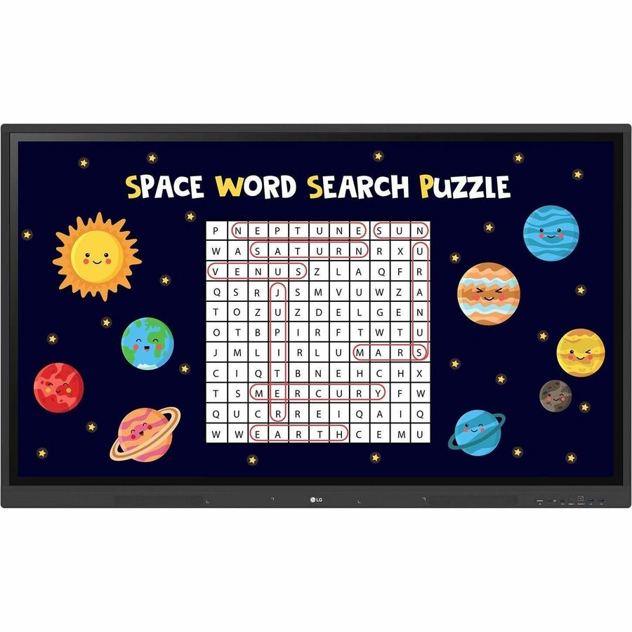 LG CreateBoard 86TR3DK-B 86" Multi-Touch Collaboration Display with Wireless Connectivity