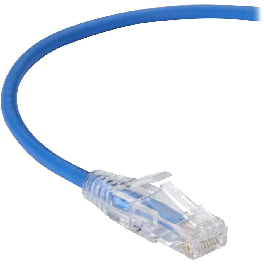 Black Box Slim-Net Cat.6a UTP Patch Cable - 28-AWG, 10G Performance, Snagless Design, Space-Saving