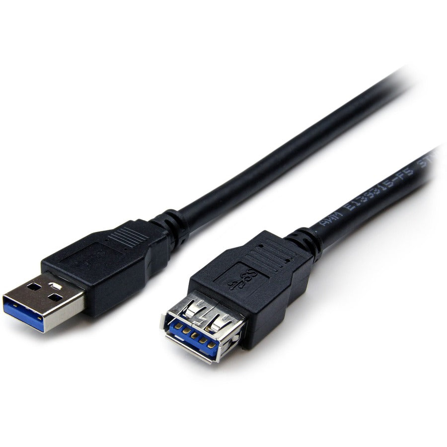 StarTech.com 6 ft Black SuperSpeed USB 3.0 (5Gbps) Extension Cable A to A - M/F