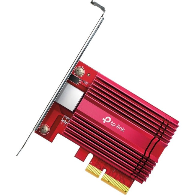 TP-Link TX401 10G PCIe Network Card - Extreme 10 Gbps Speeds, QoS Technology, CAT6A Cable Included