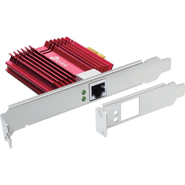TP-Link TX401 10G PCIe Network Card - Extreme 10 Gbps Speeds, QoS Technology, CAT6A Cable Included