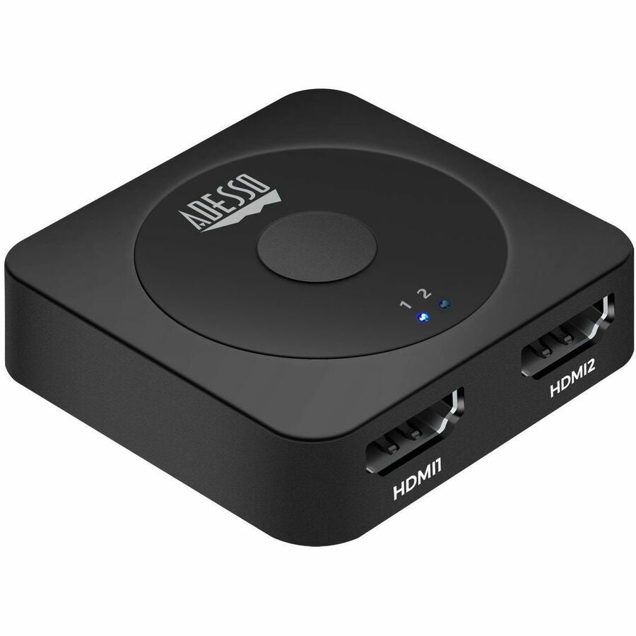 Adesso 4K HDMI Splitter and Switch - 60Hz Resolution, Audio Pass-Through, Plug and Play