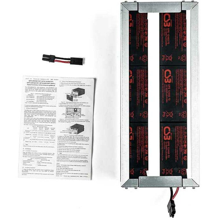 Vertiv Liebert GXT4-288VBATKIT Hot-Swappable 9 Ah, 288V Lead-Acid Battery Kit for Vertiv Liebert GXT4-8000RT208 and GXT4-10000RT208