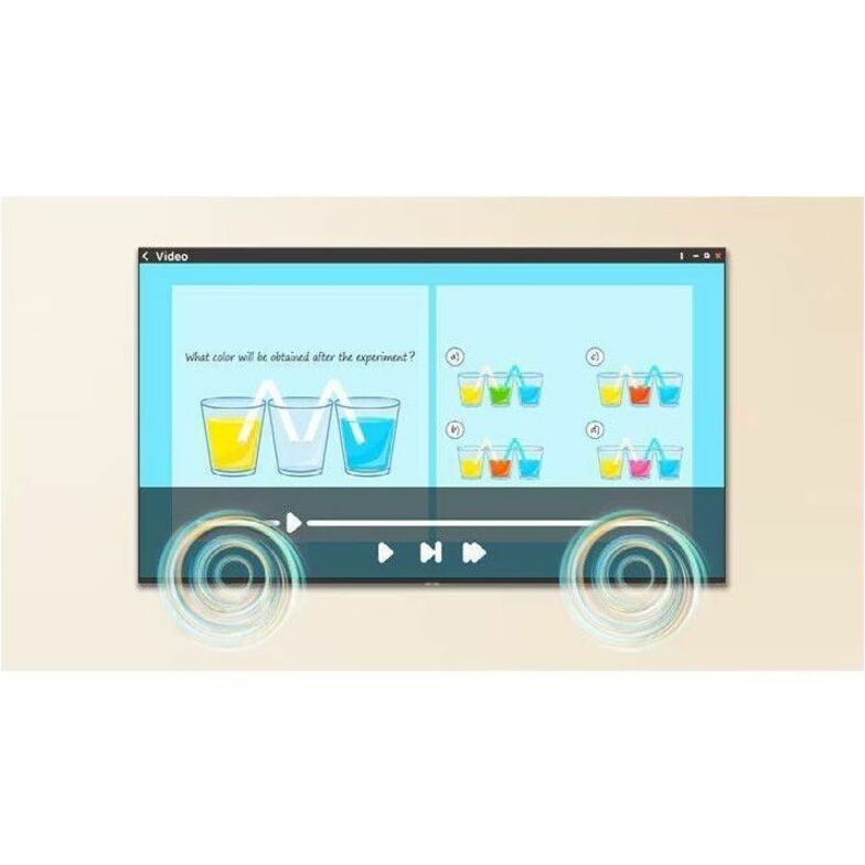 LG 65UM340E UHD Signage TV - Stunning 4K Resolution, Built-In Speakers, Remote Management